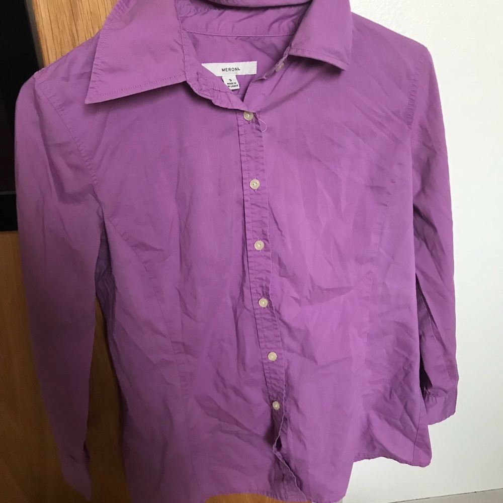 Merona Purple Button Down